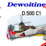 AMG 48401 Dewoitine D.500 C1 ВВС Франции 1/48