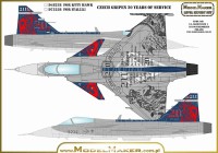 Model Maker Decals D72244 Czech Saab JAS-39C Gripen 20 Years of service 1/72