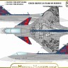 Model Maker Decals D72244 Czech Saab JAS-39C Gripen 20 Years of service 1/72