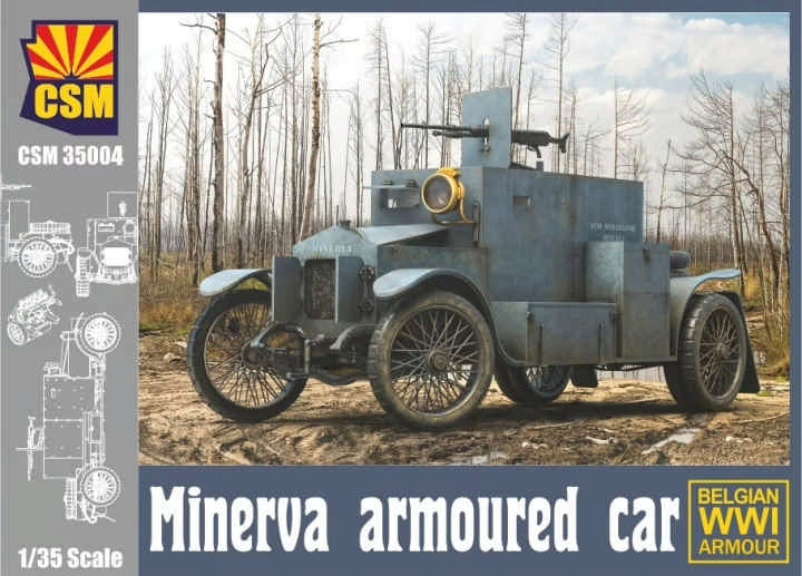 Copper State Models 35004 Minerva Armoured Car 1/35