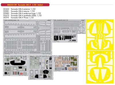 Eduard BIG33129 Tornado GR.4 (ITAL) 1:32