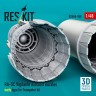 Reskit U48508 RA-5C Vigilante exhaust nozzles early (TRUMP) 1/48