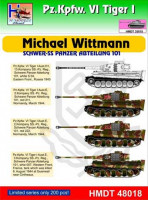 Hm Decals HMDT48018 1/48 Decals Pz.Kpfw.VI Tiger I Michael Wittmann