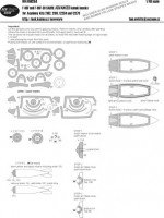 New Ware NWA-M0264 1/48 Mask F86F and F86F-30 Sabre ADVANCED (ACAD)