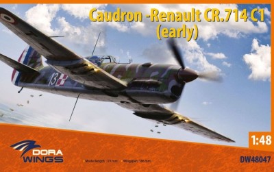 Dora Wings 48047 Caudron-Renault CR.714 C1 early (4x camo) 1/48