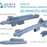 Quinta studio QT48162 Ракеты «воздух-поверхность» Х-59М с пусковыми устройствами и контейнером целеуказания, 2 шт. (для всех моделей) 1/48