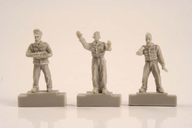 CMK F72253 U-Boat U-IX – Crew in Command Section 3 fig. 1/72