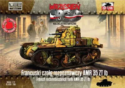 First To Fight FTF-72108 AMR35 ZT 1b French reconnaissance tank 1/72