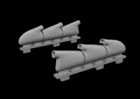 Eduard 674063 Brassin Spitfire Mk.Vb W/ Rounded Exh. (Edu) 1/72