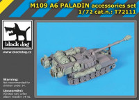 BlackDog BDOG72111 M 109 A6 Paladin accessories set (RIICH M.) 1/72