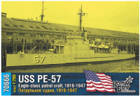 Combrig 70666 USS Eagle-class patrol craft PE-57, 1919-1947 1/700