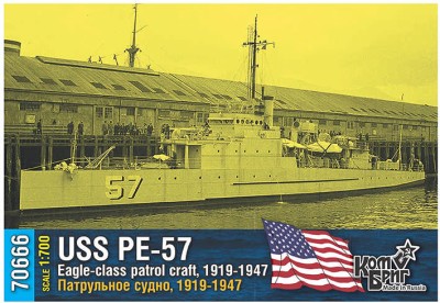Combrig 70666 USS Eagle-class patrol craft PE-57, 1919-1947 1/700