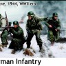 Master Box 35254 German Infantry, Bastogne 1944 (4 fig.) 1/35