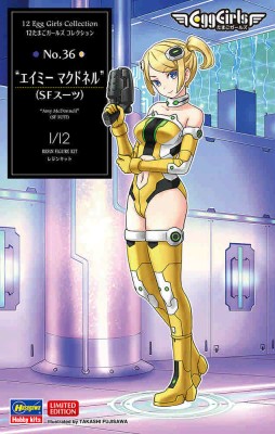 Hasegawa 52352 Фигурка девушки, Egg Girls Collection No.36 (Limited Edition) 1/12