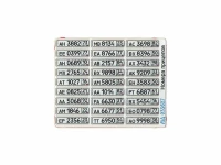 Микродизайн 035627 Номера прицепов и полуприцепов Россия цветные 1/35
