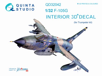 Quinta studio QD32042 F-105G (для модели Trumpeter) 1/32