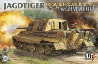 Takom 8012 Jagdtiger Porsche type w/Zimmerit 1/35