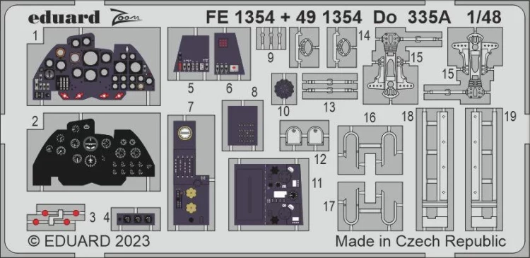Eduard FE1354 Do 335A (TAM) 1/48