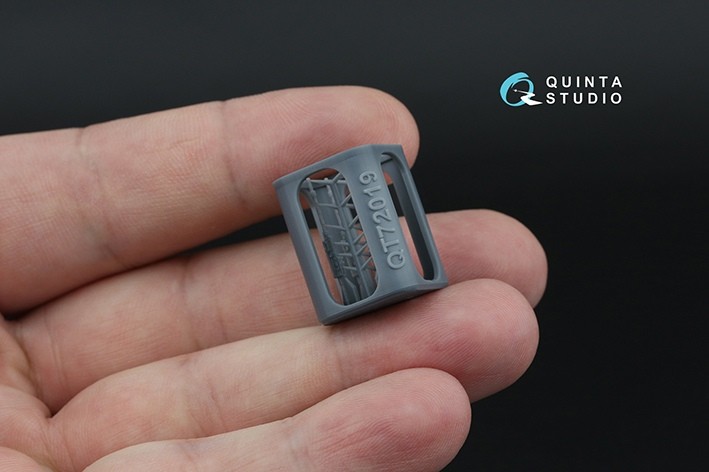 Quinta Studio QT72019 Авиационный пулемет Browning Mk.II, 4 шт 1/72