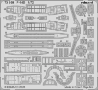 Eduard 73868 SET F-14D (TAM) 1/72