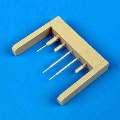 QuickBoost QB48341 MC.200 Saetta pitote tubes &amp; antennas 1/48