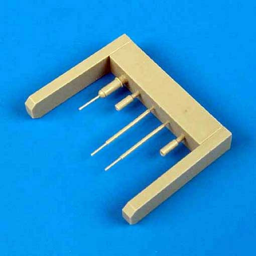 QuickBoost QB48341 MC.200 Saetta pitote tubes & antennas 1/48