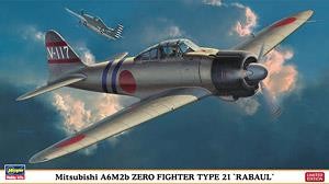 Hasegawa 07359 A6M2b Zero Fighter Type 21 &quot;Rabaul&quot; 1/48