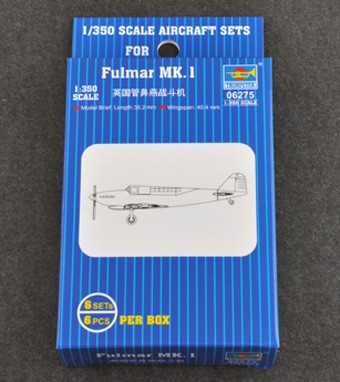 Trumpeter 06275 Fairey Fulmar MK.I (палубная авиация) 1/350