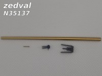 Zedval N35137 Набор деталей для Т-34-57 с пушкой ЗиС-4 1/35