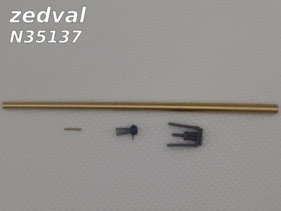 Zedval N35137 Набор деталей для Т-34-57 с пушкой ЗиС-4 1/35