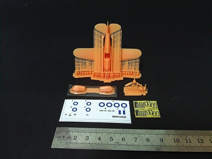 Metallic Details MDR14448 Boomerang CA-13 (3D-Printed) with etched parts and decals 1/144
