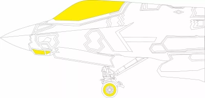 Eduard CX692 Mask F-35A (REV) 1/72