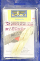 LF Model D7204 Drop tanks for F-80 Shooting Star (165 gal.) 1/72