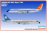 Восточный Экспресс 144144-4 Convair 880 KLM / VIASA (Limited Edition) 1/144