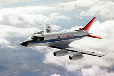 Anigrand ANIG2130 McDonnell Model 119 UCX prototype compete with C-140 Jetstar 1/72