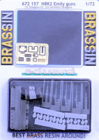 Eduard 672157 H8K2 Emily guns 1/72