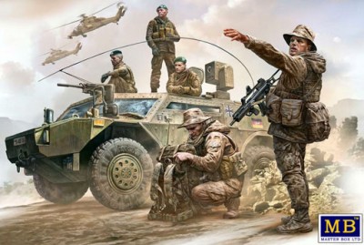 Master Box 35195 Бундесвер: немецкие военнослужащие, наши дни 1/35
