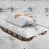 Amusing Hobby35A046 Немецкий супертяжёлый танк Е-100 1/35