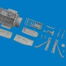 Eduard 6481188 BRASSIN F-16C wheel bays&legs heavyweight 1/48