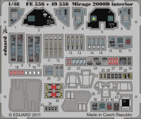 Eduard FE556 Mirage 2000D interior S.A.