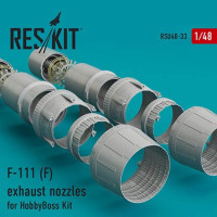 Reskit RSU48-0033 F-111 (F) exhaust nozzles (HOBBYB) 1/48