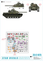 Star Decals 35-C1075 U.S. Marines in Vietnam. M67 Zippo. 1st Tank Battalion, M67A2 Patton Flame tank 1/35