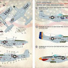 Print Scale 32-029 F-51 Mustang Korean War (wet decals) 1/32