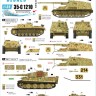 Star Decals 35-C1210 German tanks in Italy # 10. Mixed AFVsSturmgeschutz/StuG.III Ausf.G, Pz.Kpfw.VI Tiger I Late production, Pz-JГ¤ger Nashorn 1/35