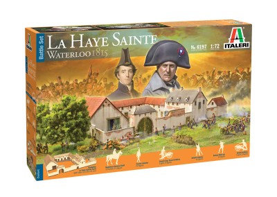 Italeri 06197 Наборы для диорам La Haye Sainte Waterloo 1815 - BATTLESET 1/72