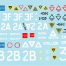Star Decals 35-C1328 British LVT-2 Buffalo Mk.II.LVT-2 and LVT(A)-2. Walcheren landings, Nijmegen and the Rhine crossing.NOTE: Same marking options as on the discontinued Star-Decals set 35-C1082. All markings of this set have been redesigned or corrected