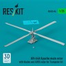 Reskit RSU35-084 AH-64A Apache main rotor w/ blades&ADSS radar 1/35