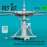 Reskit RSU35-084 AH-64A Apache main rotor w/ blades&ADSS radar 1/35