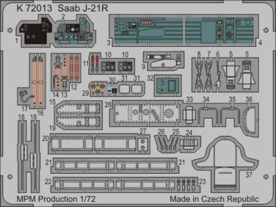 MPM K72013 SAAB J/ A-21R