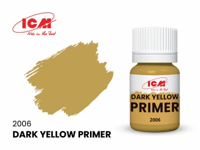 ICM C2006 Грунтовка, цвет Темно-желтый(Dark Yellow), 17 мл